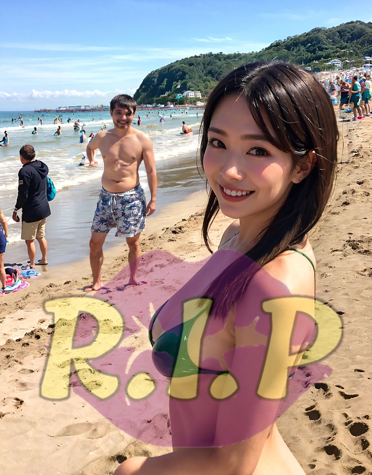 過激水着集 in beach サンプル8ページ目
