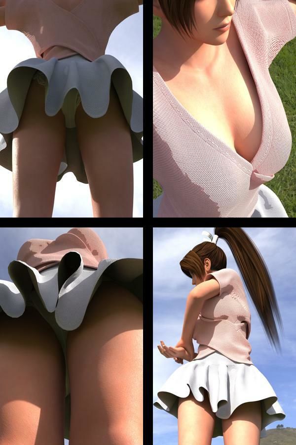 【TD100】元祖セクシー女性格闘家『不知火舞（しらぬいまい）』の写真集SexyNinja-52 サンプル2ページ目