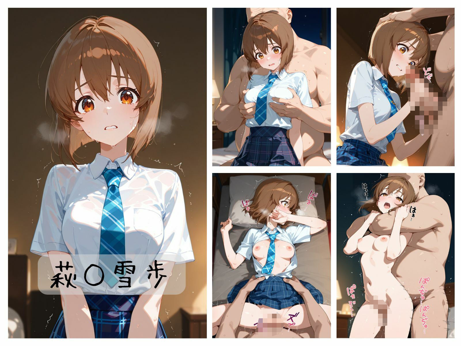 シアターアイドルわからせまとめ X〇編 サンプル5ページ目