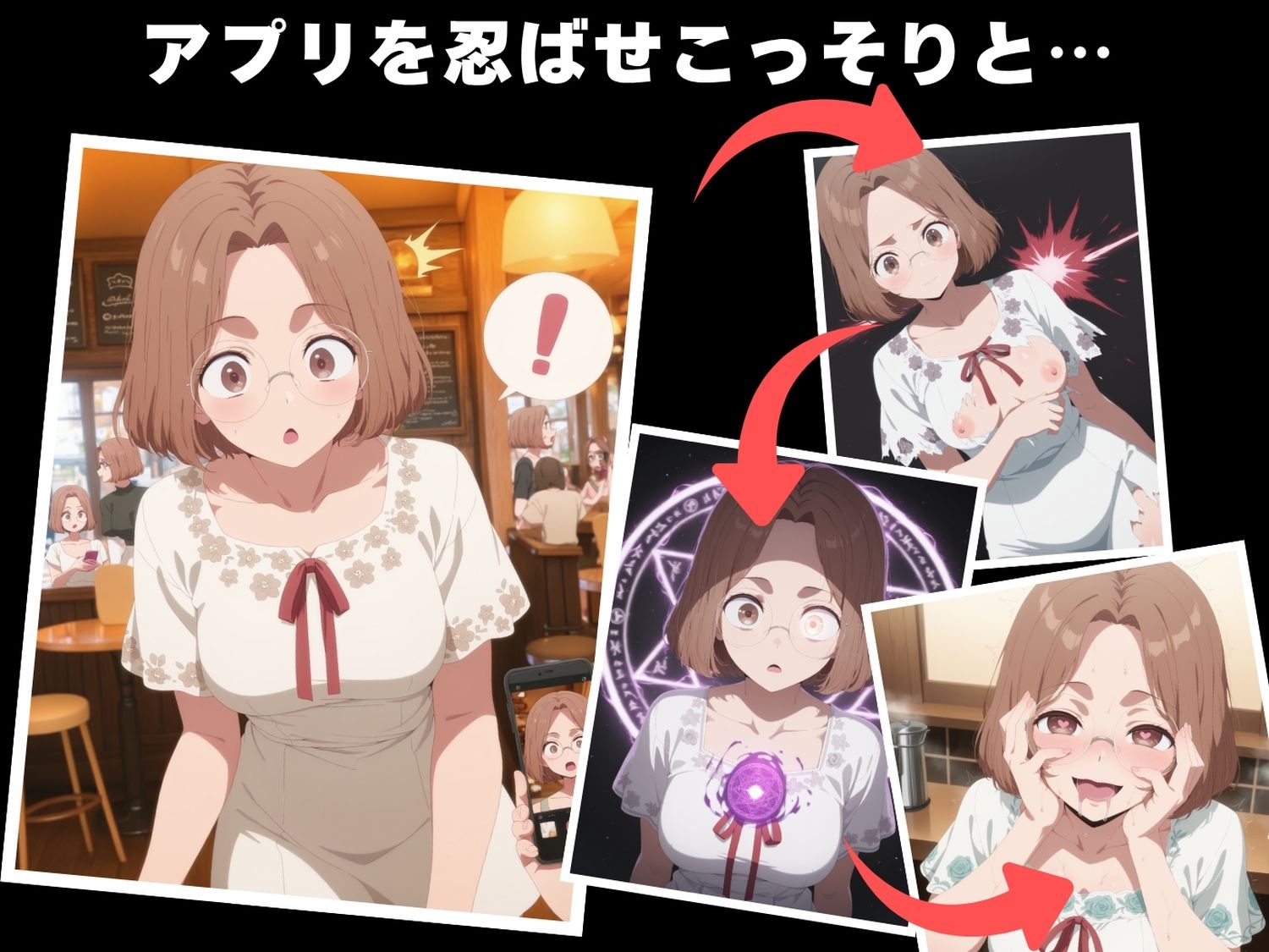 【催●・寝取られ・妊娠】推し●子  吉●寺 頼子 サンプル2ページ目