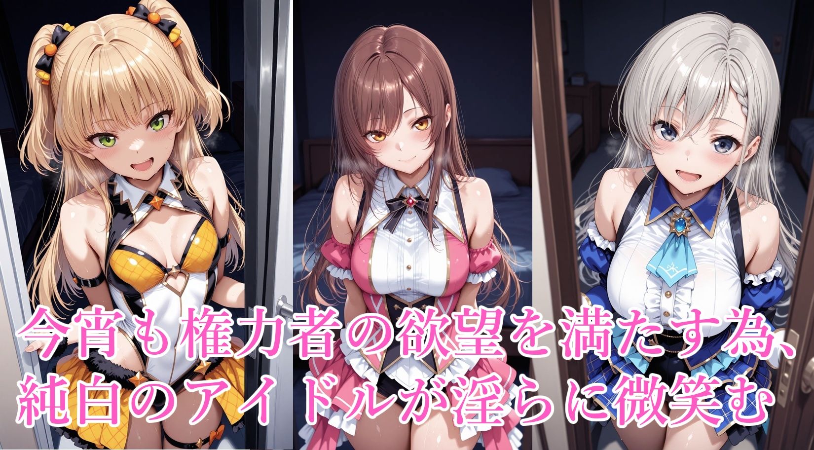 星華殿3〜純白アイドルの蕩ける秘密娼館〜 サンプル2ページ目