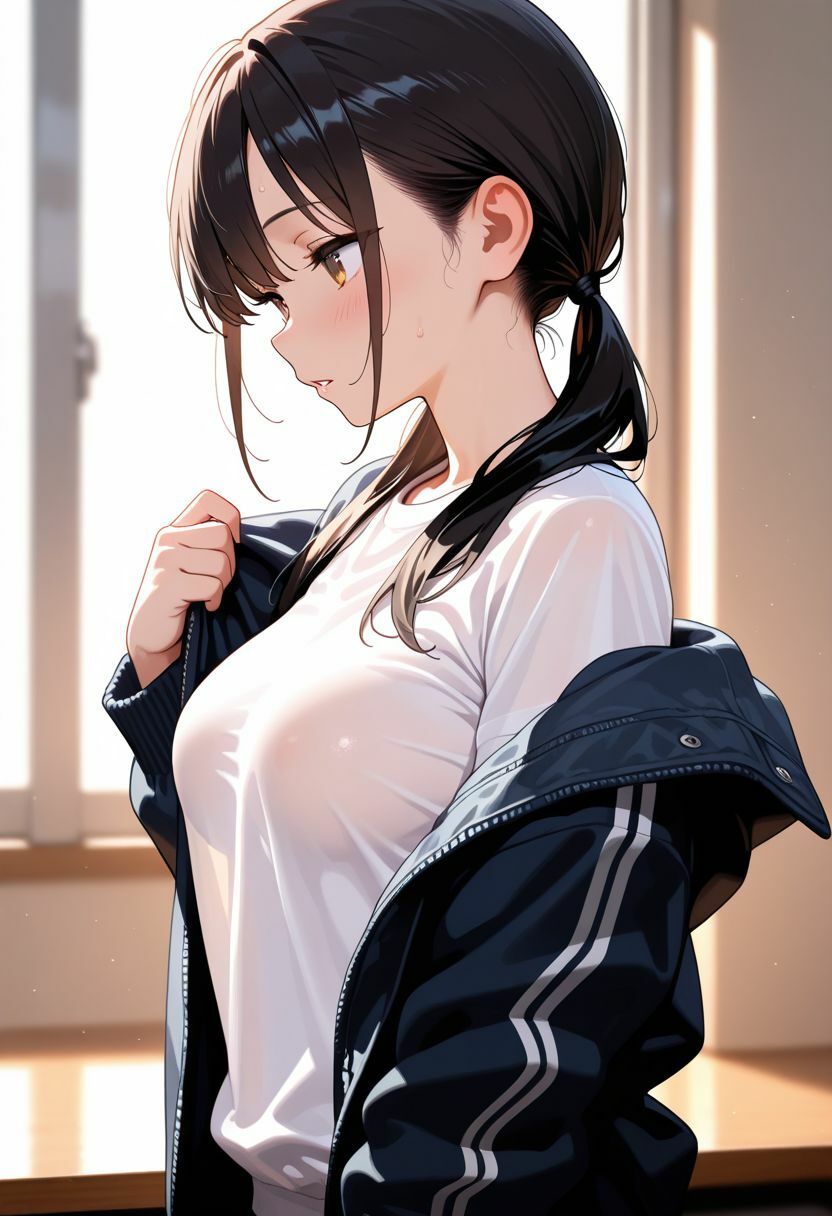 バスケ部の美乳娘 サンプル1ページ目