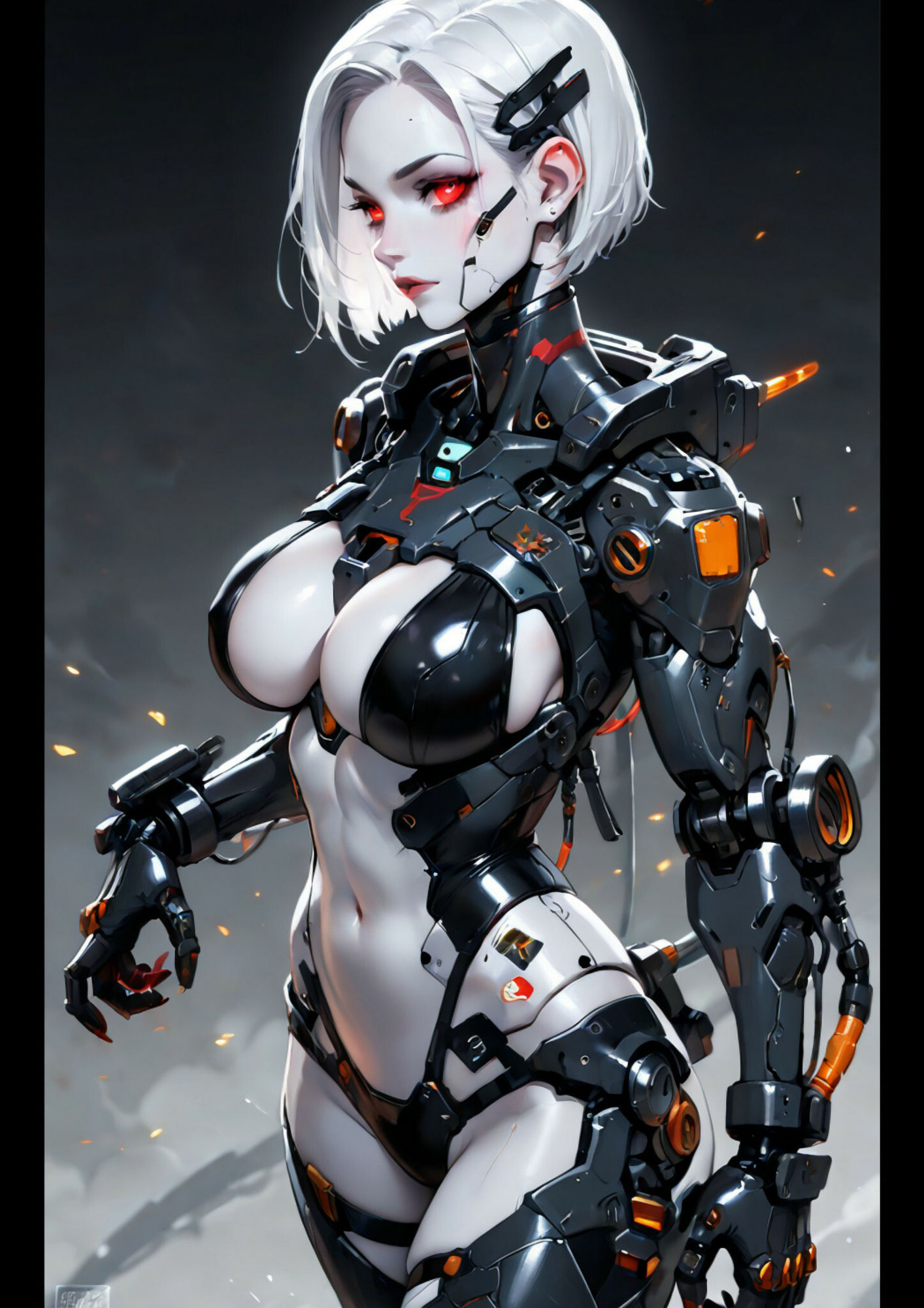FEMALE CYBORG MAGAZINE Vol.1 サンプル4ページ目