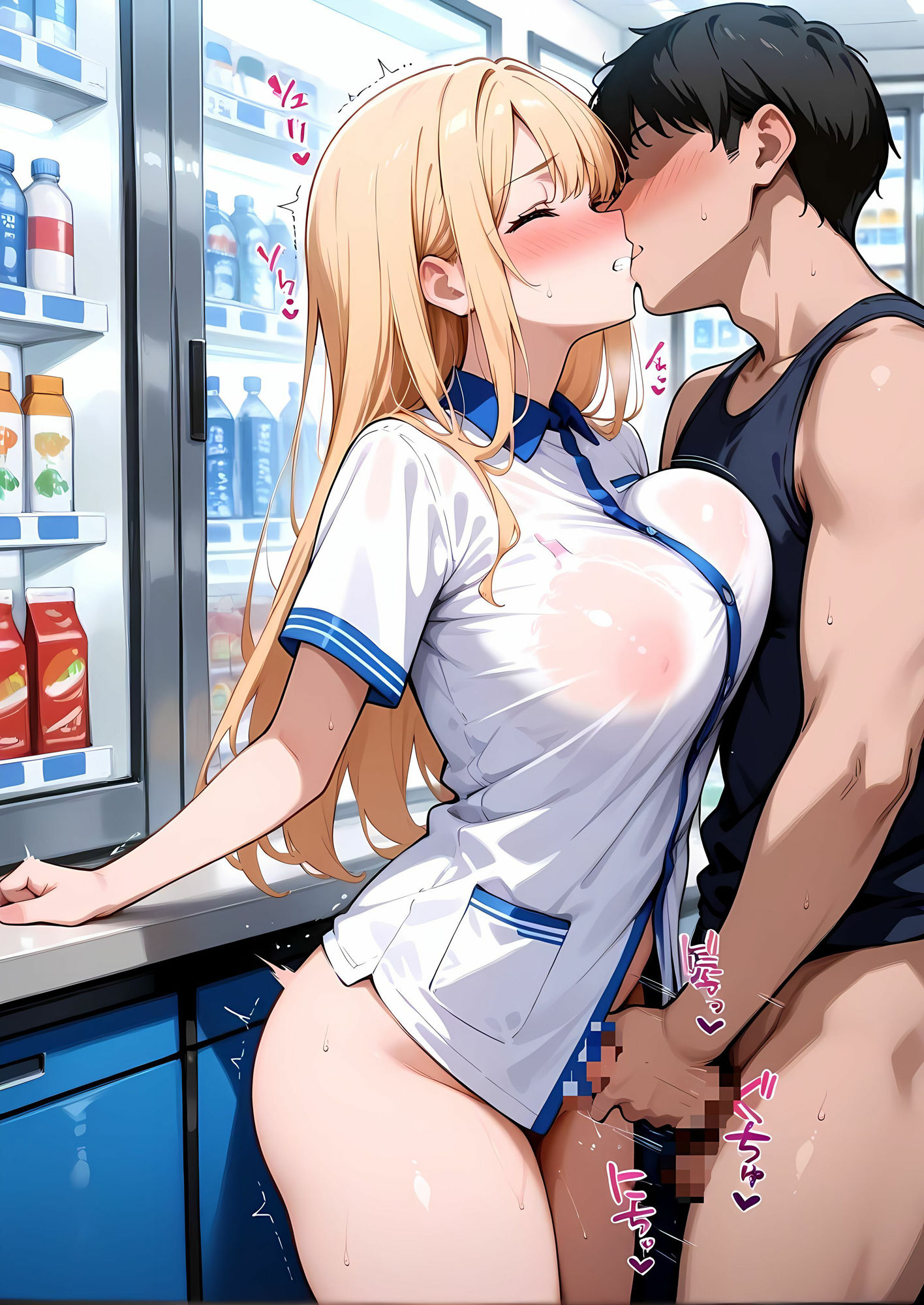 レジ娘の快楽接客 サンプル5ページ目