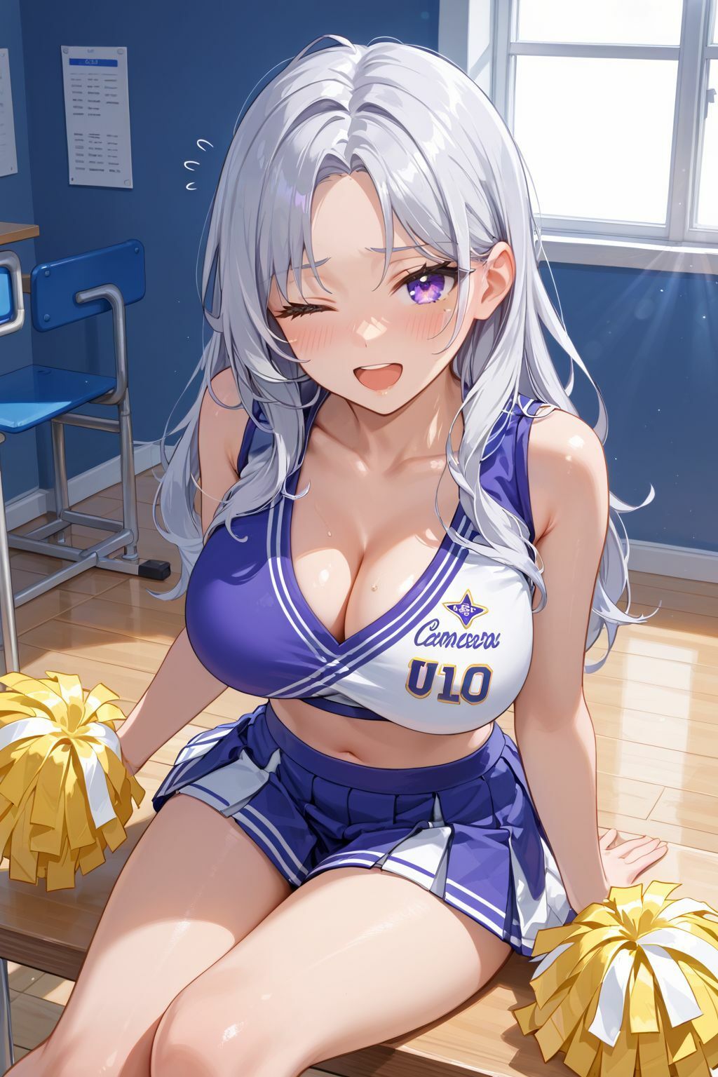 絶頂☆応援 チア部の濃厚ご奉仕4 サンプル1ページ目