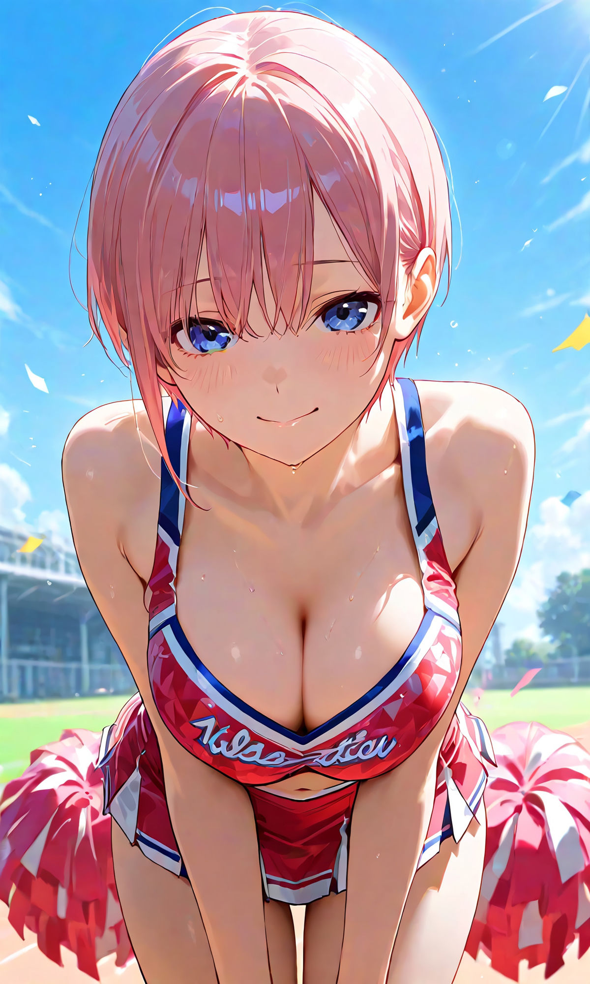 一花と青姦チアえっち/CG131枚 サンプル1ページ目