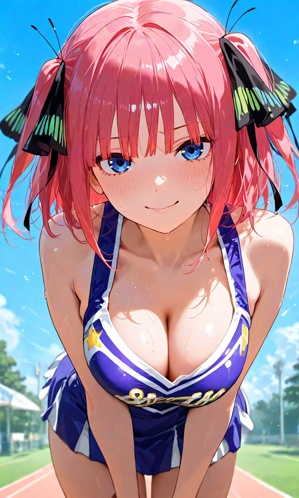 二乃と青姦チアえっち/CG137枚 サンプル1ページ目