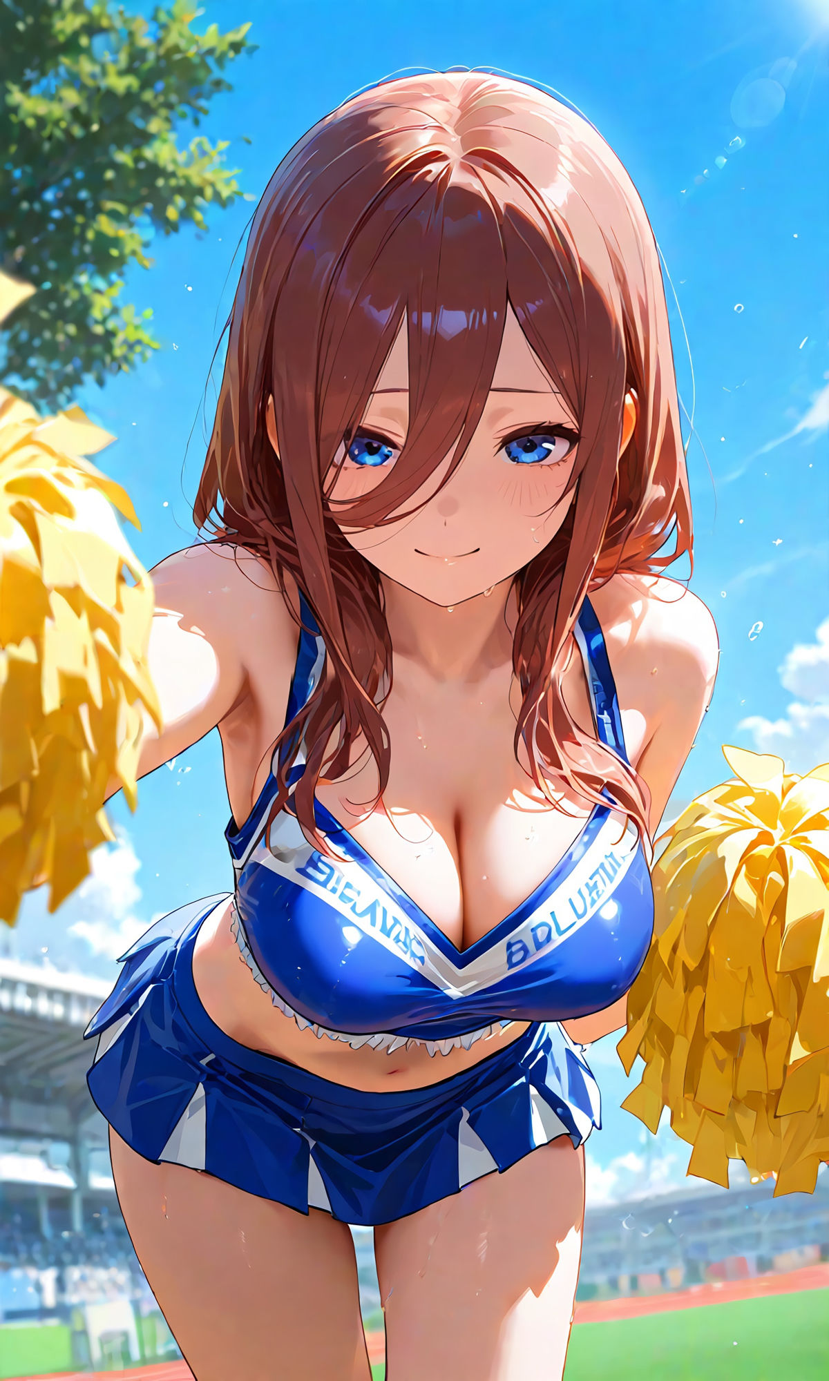 三玖と青姦チアえっち/CG169枚 サンプル1ページ目