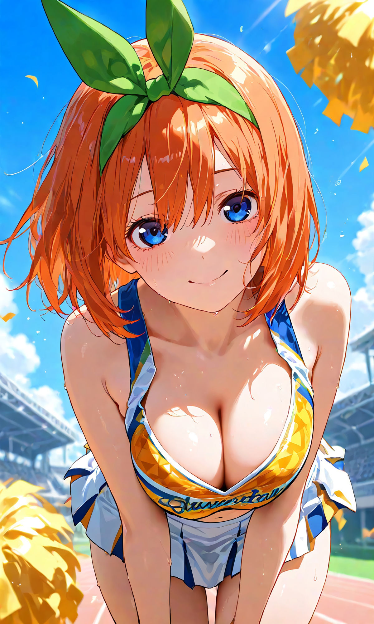 四葉と青姦チアえっち/CG138枚 サンプル1ページ目