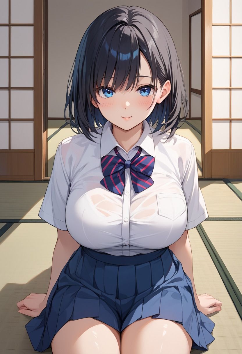旅館にお泊り種付けセックス  巨乳女子校生に懇願されて大量中出し サンプル1ページ目