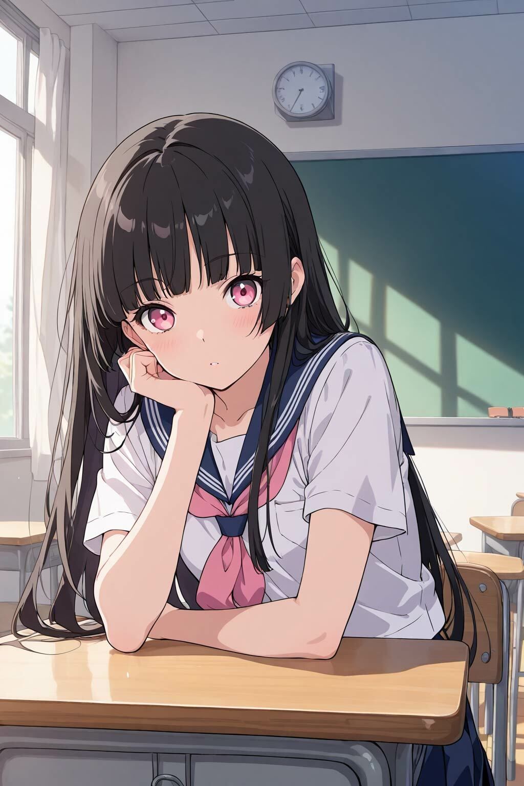 先輩にメイドコスさせて好き放題エッチ サンプル1ページ目