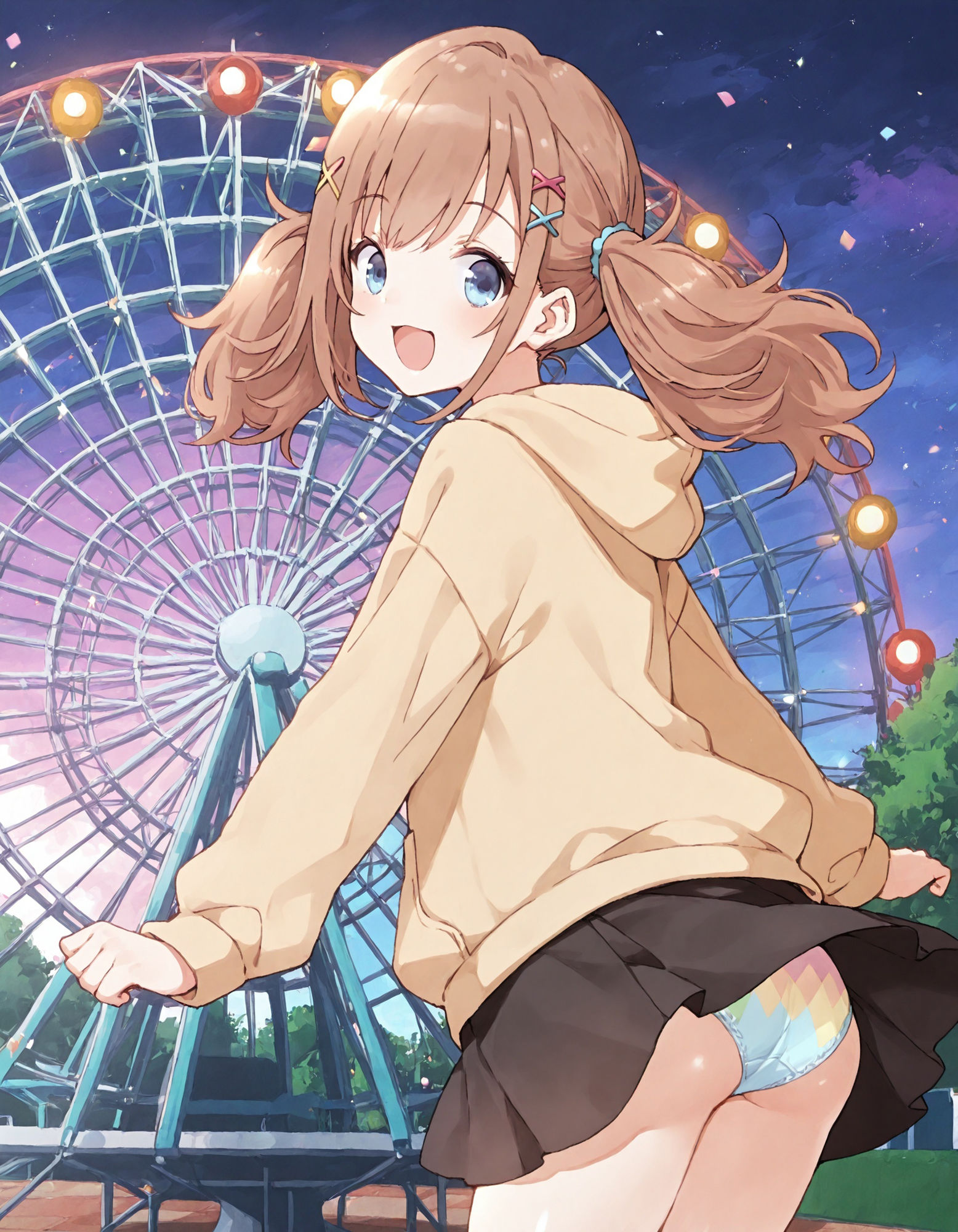 古〇くれあのパンチラ〜私服編〜 サンプル1ページ目
