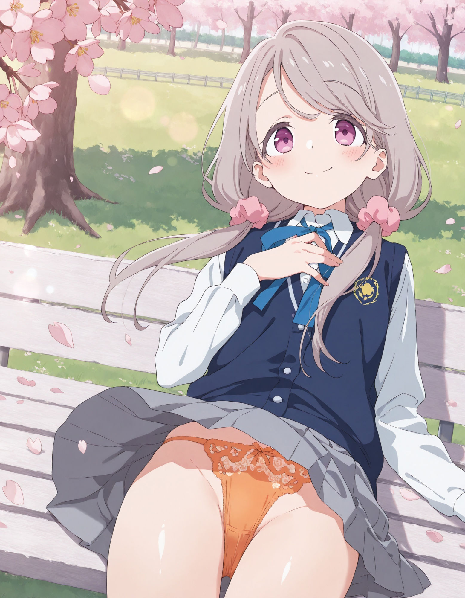 敷〇桜子のパンチラ〜制服編〜 サンプル1ページ目