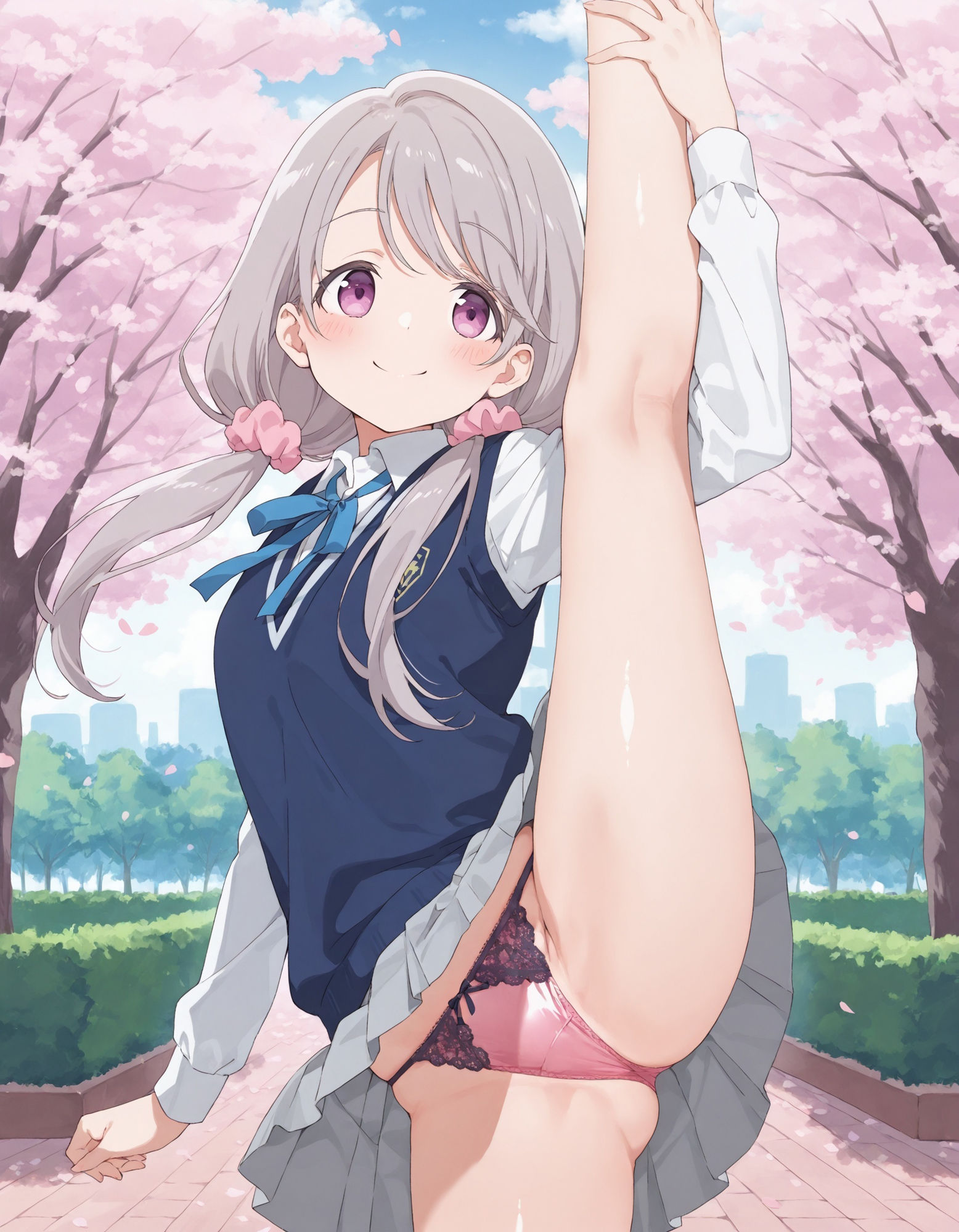 敷〇桜子のパンチラ〜制服編〜 サンプル3ページ目