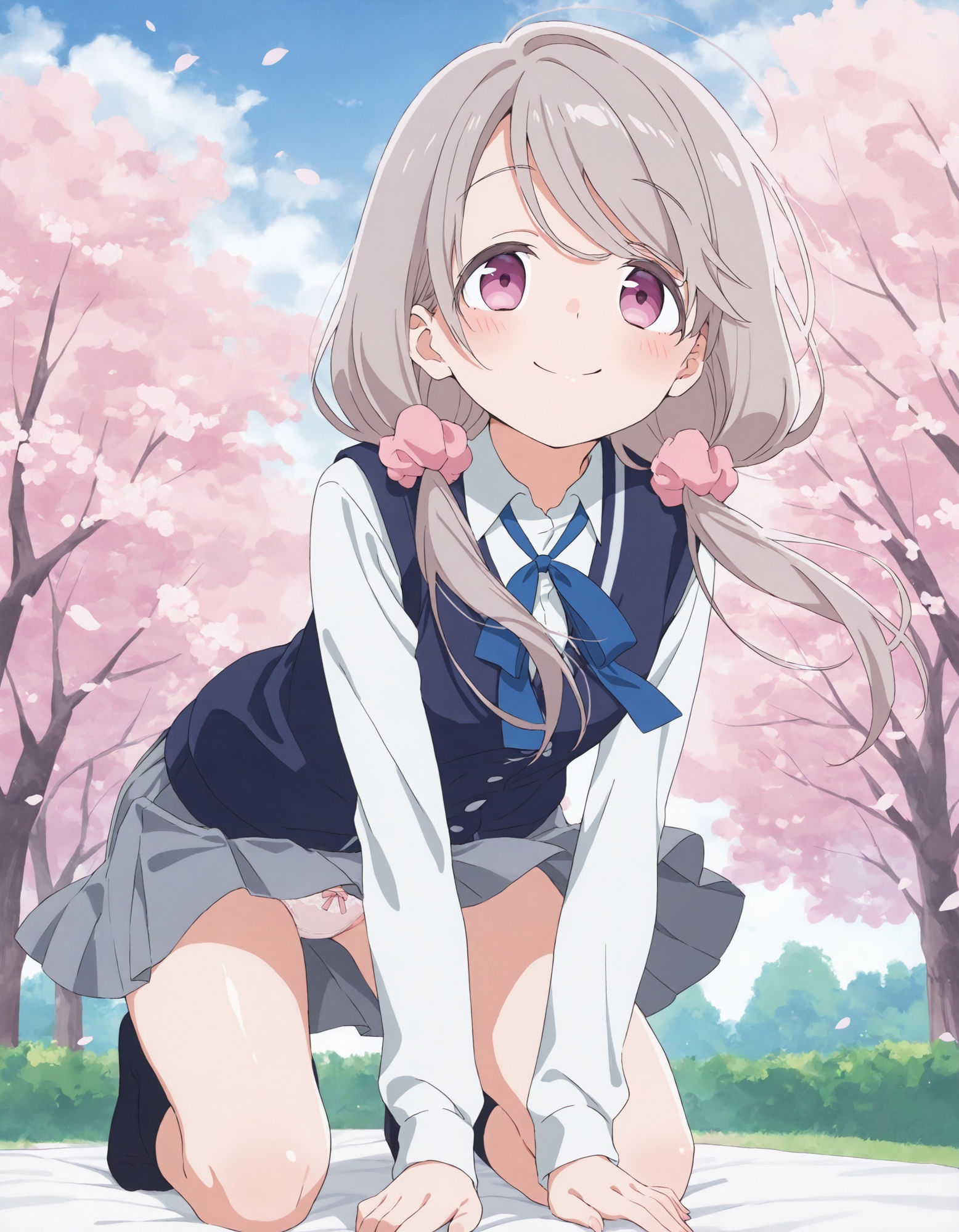 敷〇桜子のパンチラ〜制服編〜 サンプル4ページ目