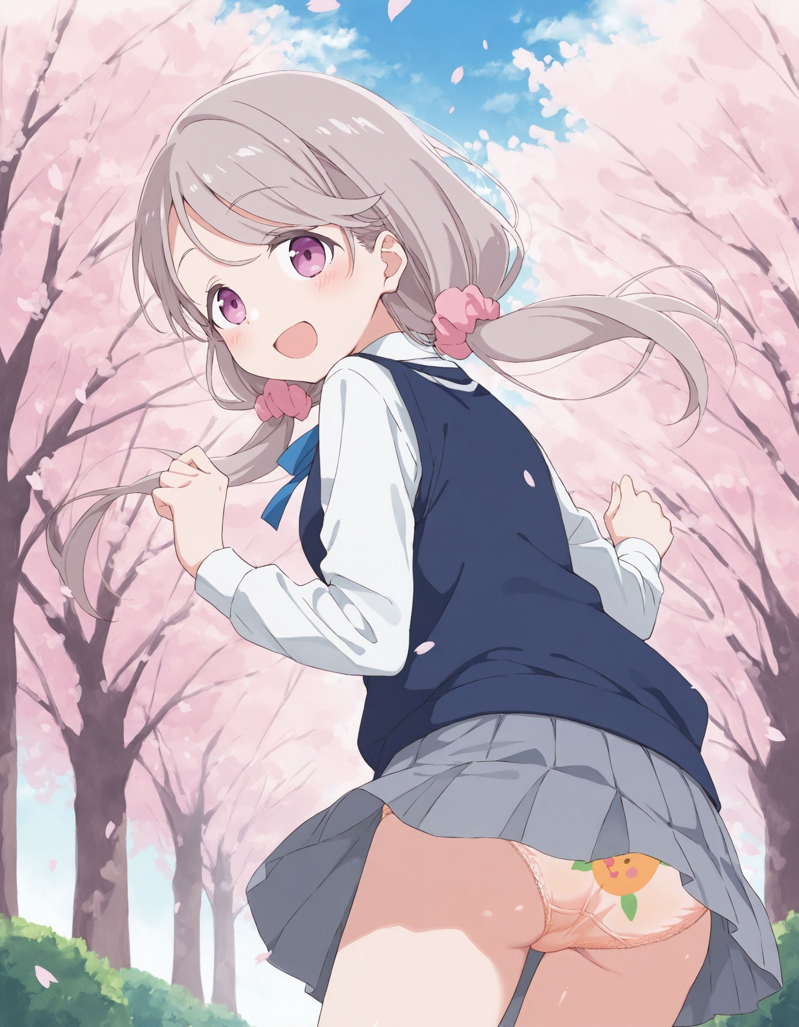 敷〇桜子のパンチラ〜制服編〜 サンプル6ページ目
