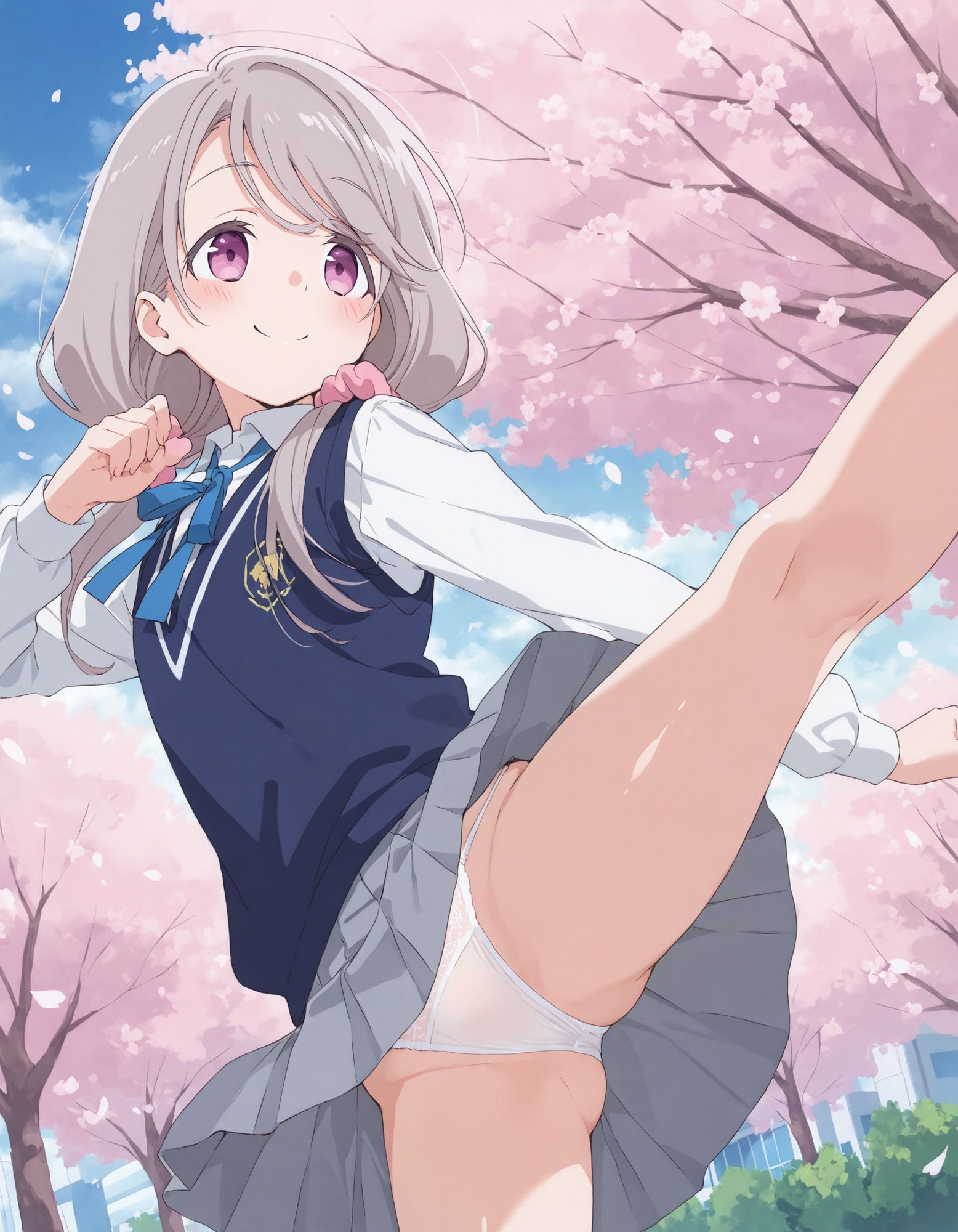 敷〇桜子のパンチラ〜制服編〜 サンプル7ページ目