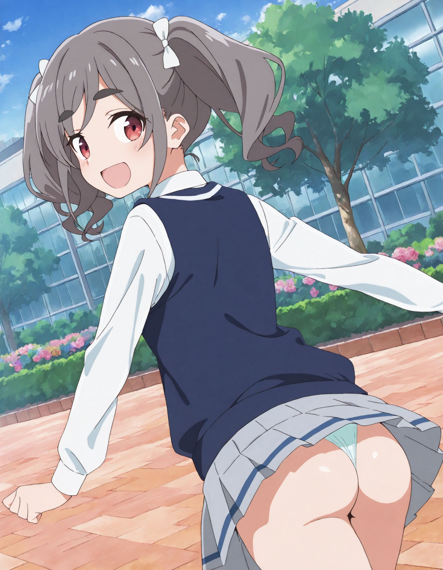 霧〇アンのパンチラ〜制服編〜 サンプル3ページ目