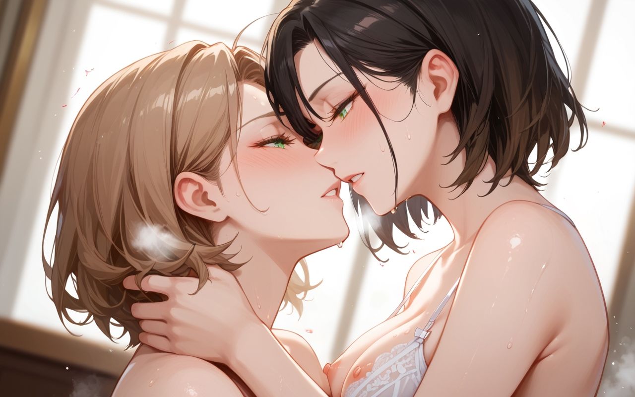百合ふた異世界転生 蜜月の檻 サンプル5ページ目