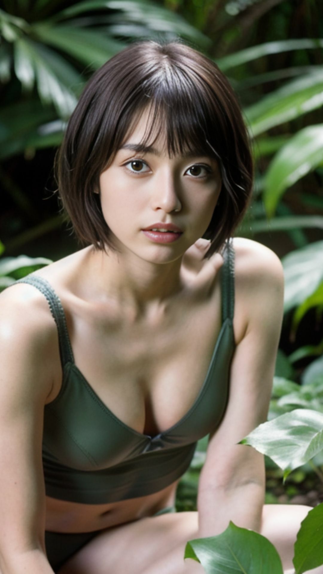 スレンダーな軍服コスプレ美女が脱いじゃった サンプル2ページ目
