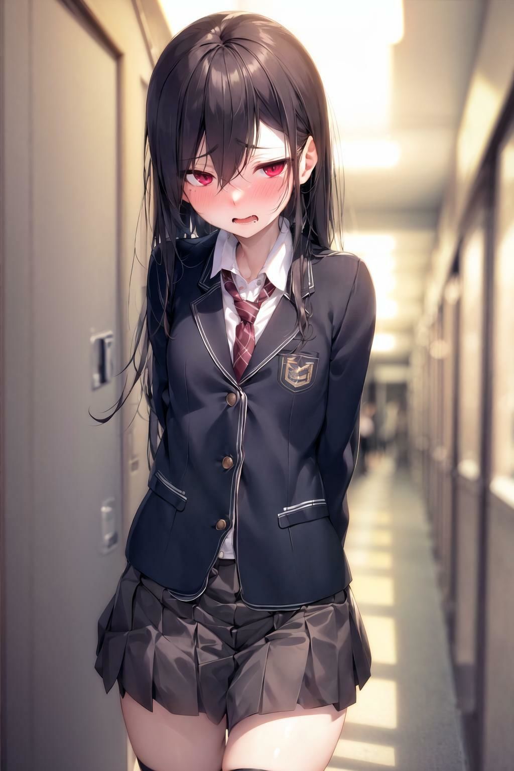 制服フェチ  メス顔編 サンプル3ページ目
