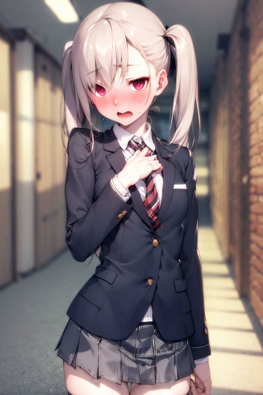 制服フェチ  メス顔編 サンプル4ページ目