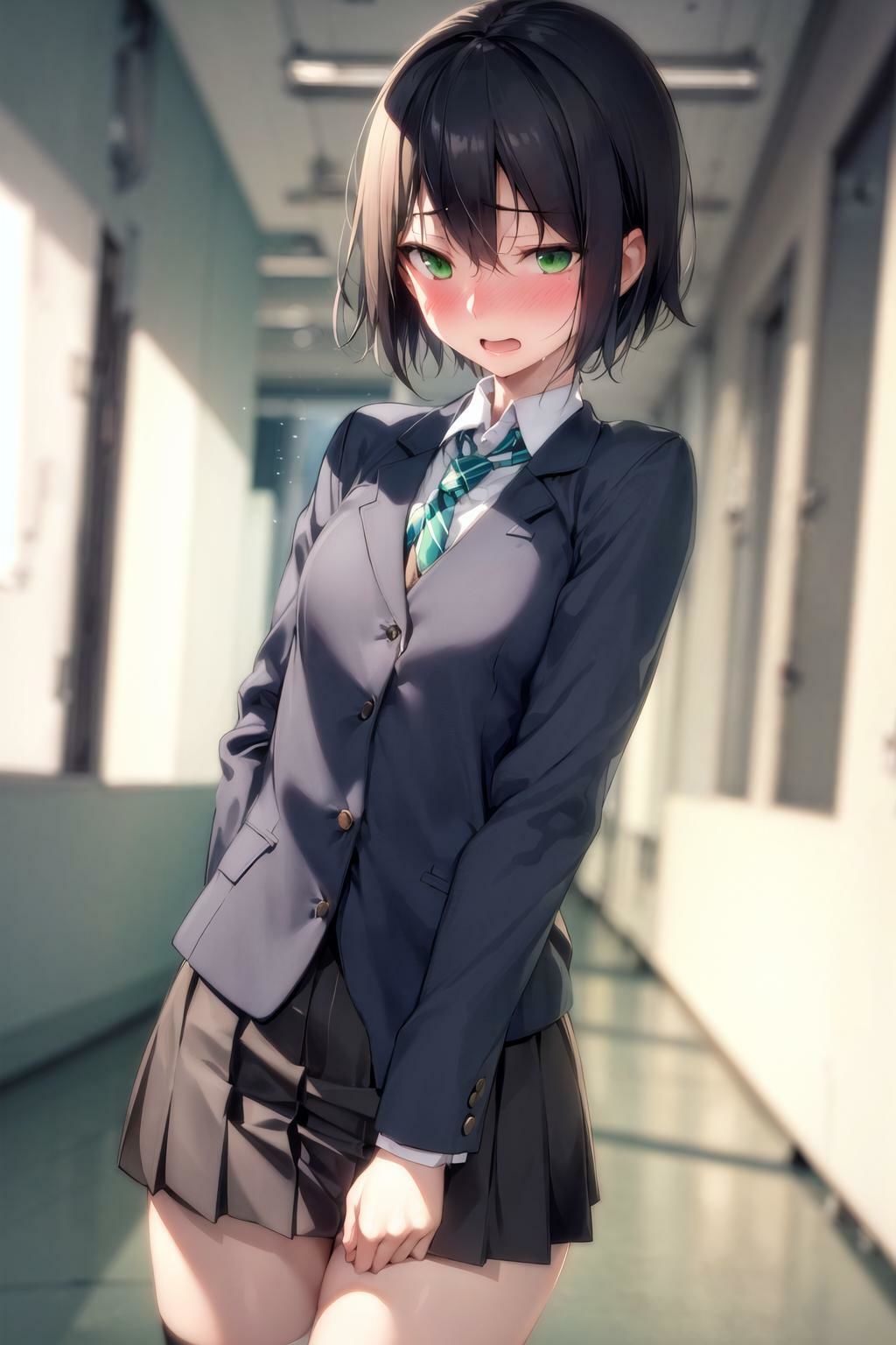 制服フェチ  メス顔編 サンプル6ページ目