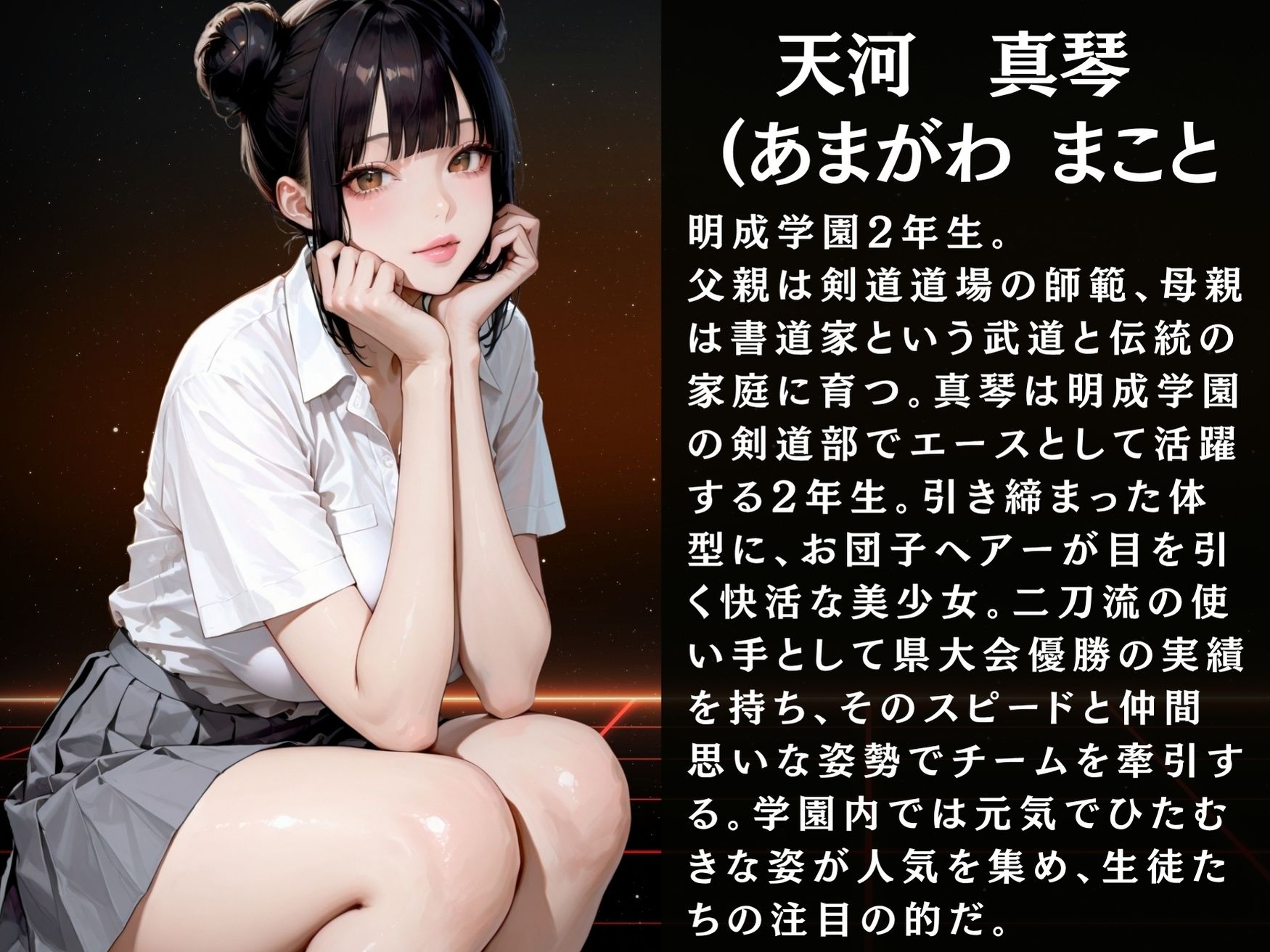 放課後の性指導 〜天河真琴の禁断の記録-ハメ撮り サンプル2ページ目
