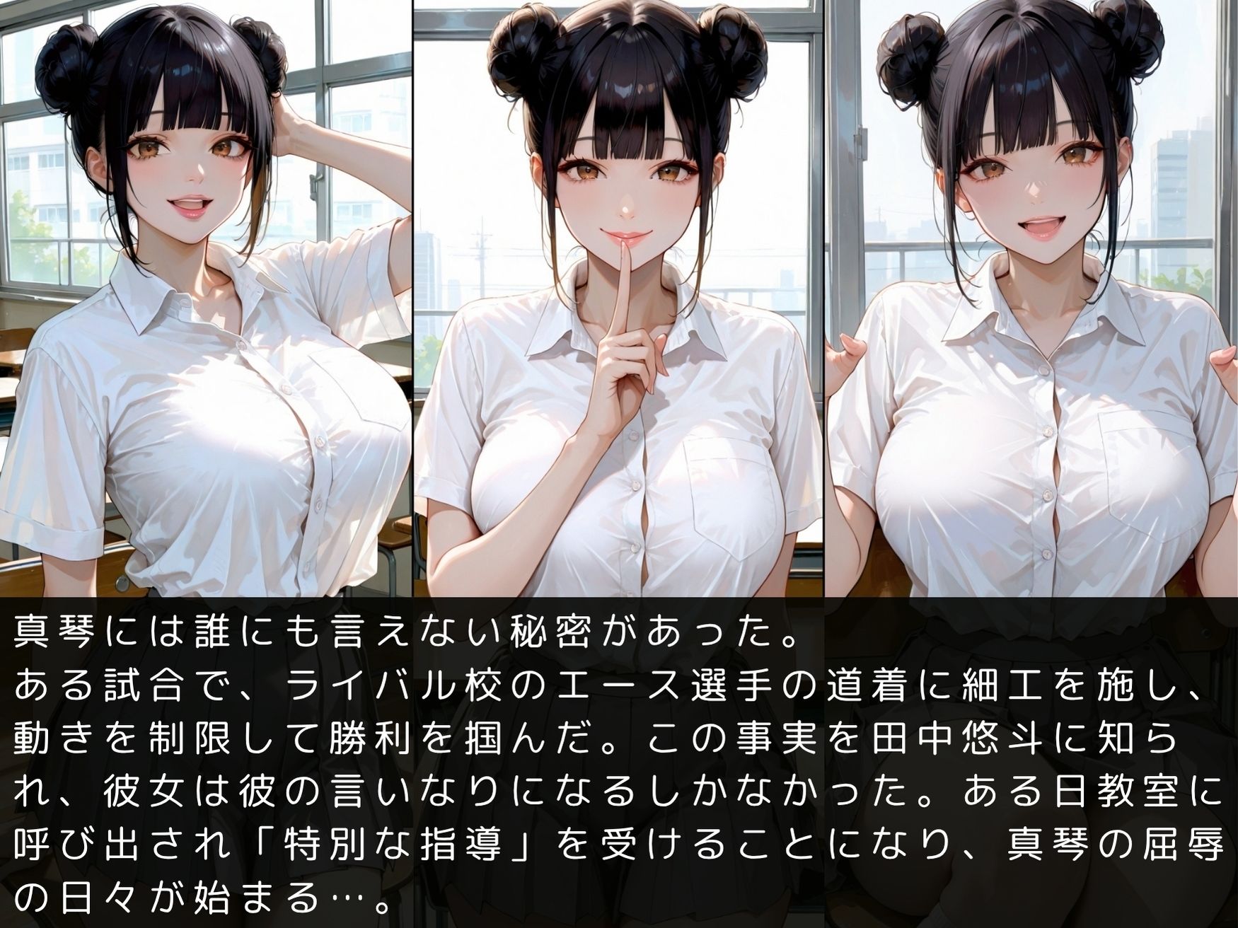 放課後の性指導 〜天河真琴の禁断の記録-ハメ撮り サンプル3ページ目