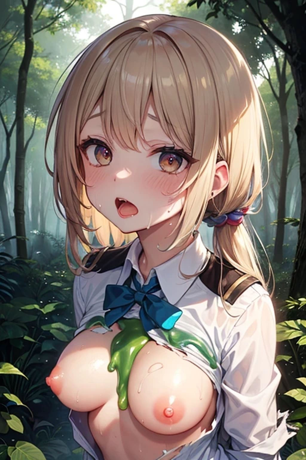 スライムの森〜ぬちょぬちょ少女を救出せよ！〜 サンプル6ページ目