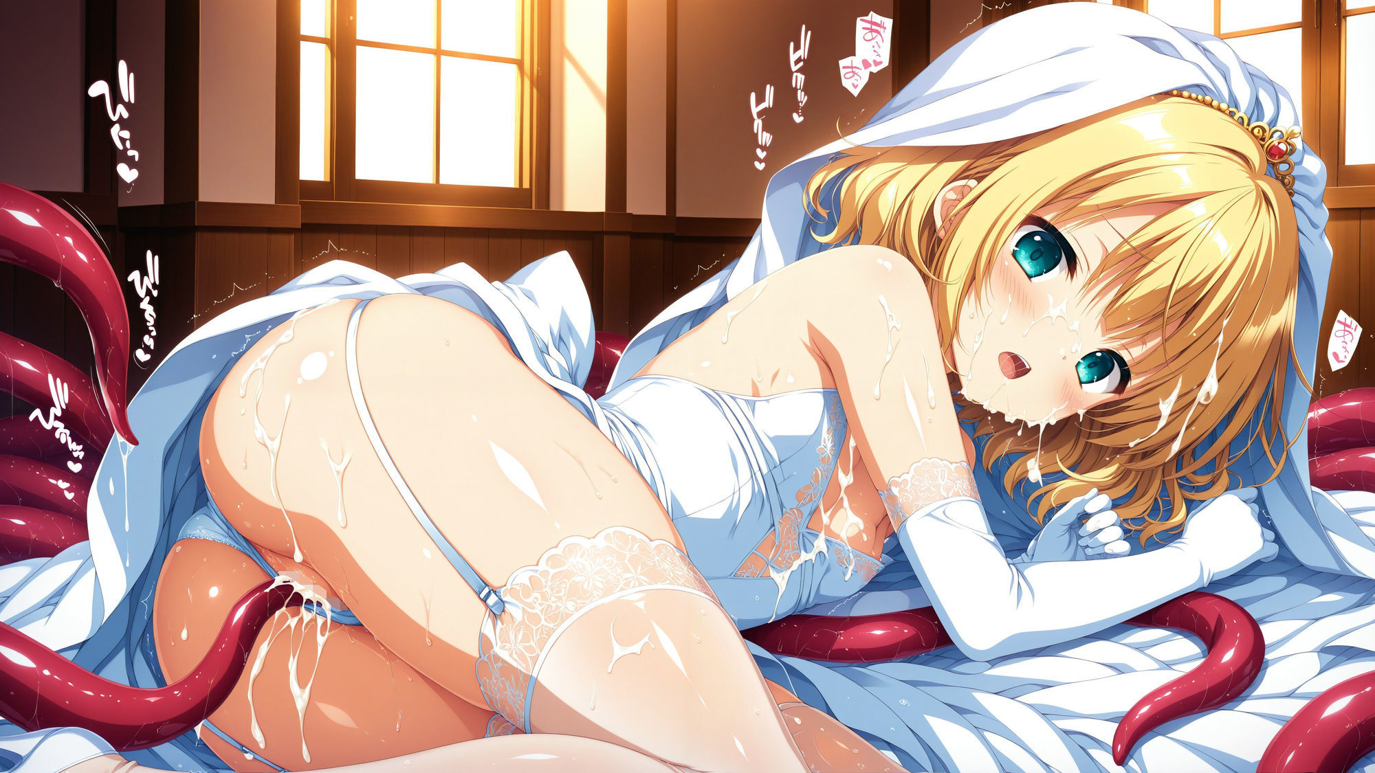 触手に囚われた少女達 〜ごちうさ編〜 Vol.4 サンプル9ページ目