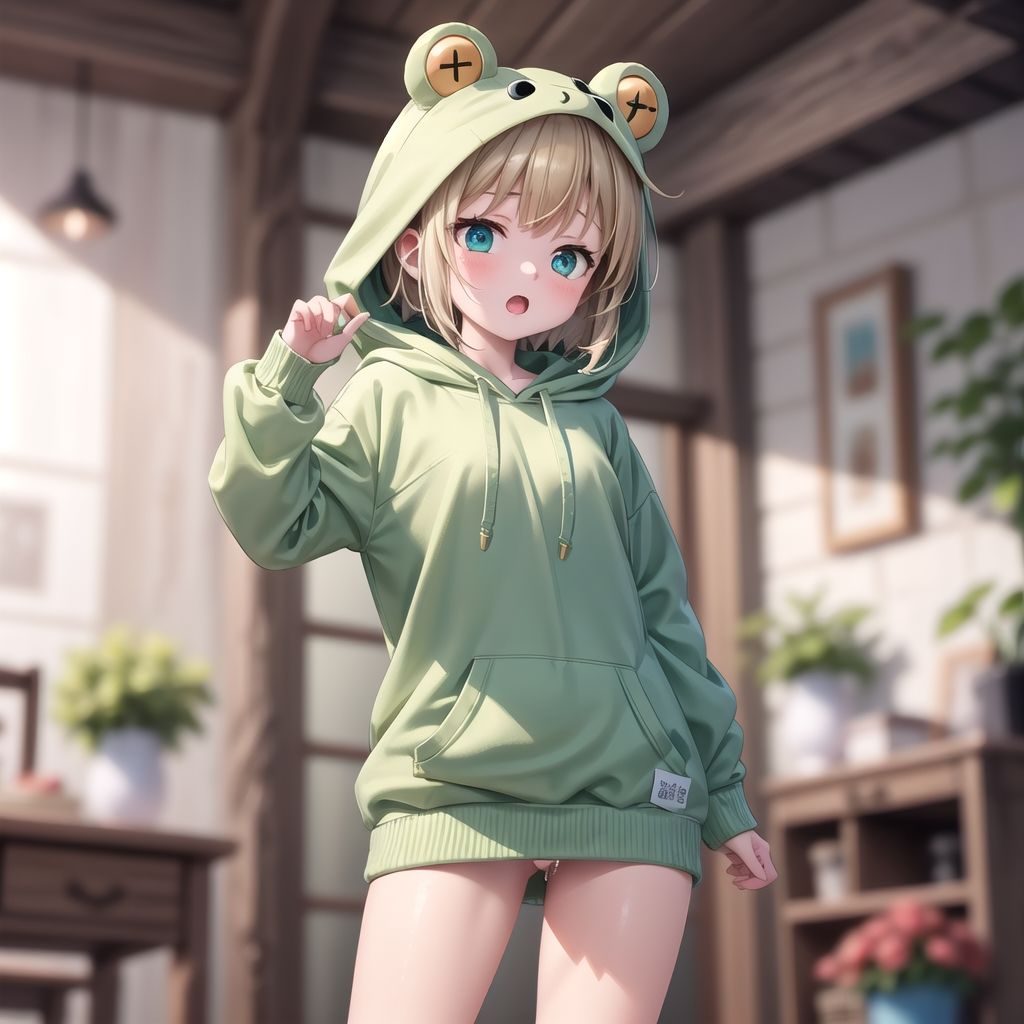 AI美少女50態！＋α4 サンプル2ページ目