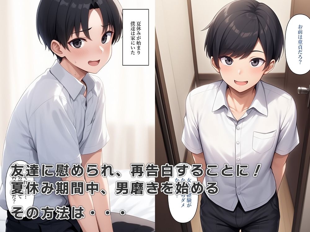 童貞ならTS化した俺の体で練習する？ サンプル3ページ目