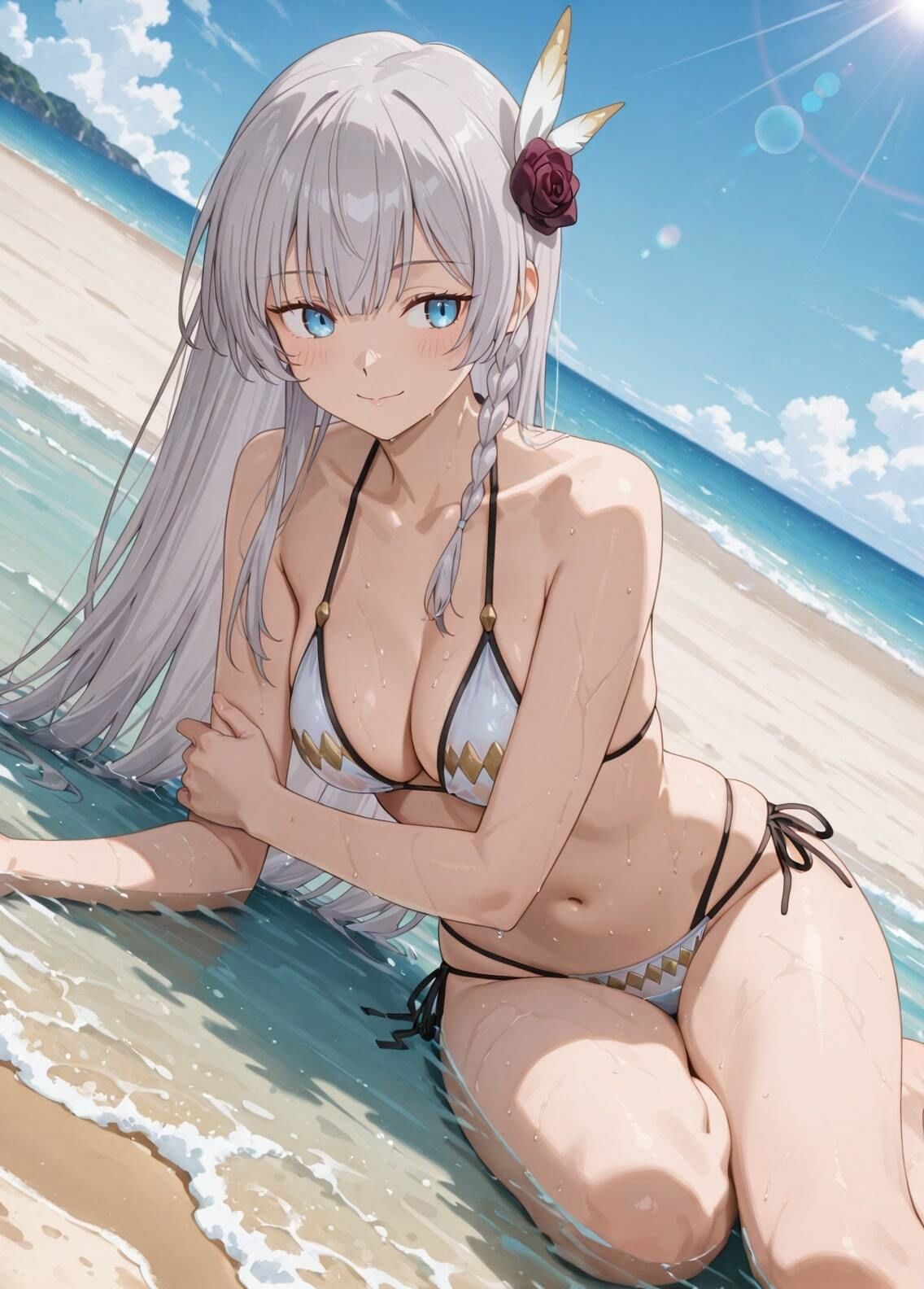 「片田舎のおっさん、剣聖になる」アリューシア・シトラス セクシー写真集6（全500枚） サンプル1ページ目