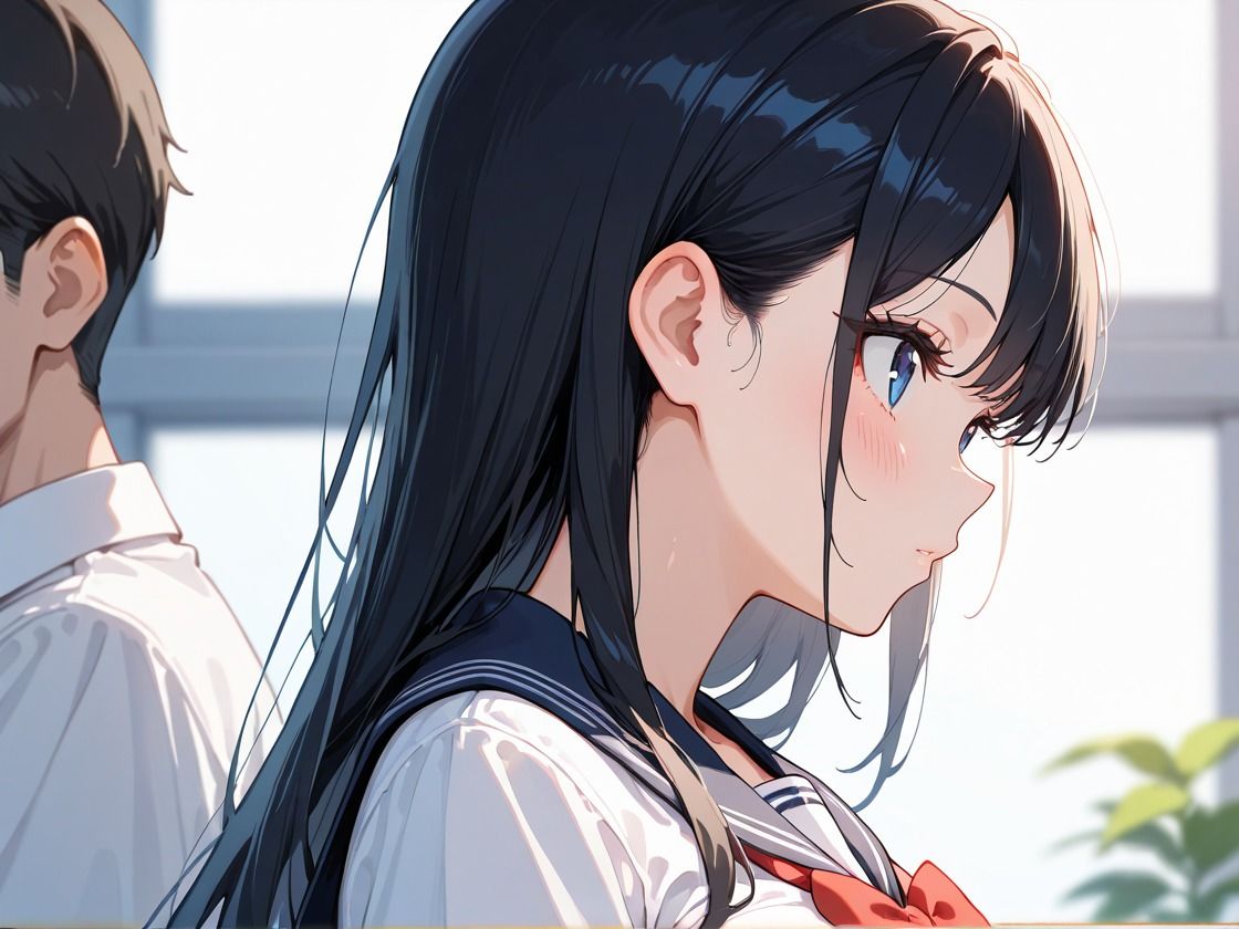 無垢そうに見えて実はビッチな美女女子校生と性欲全開種付けピストン サンプル1ページ目