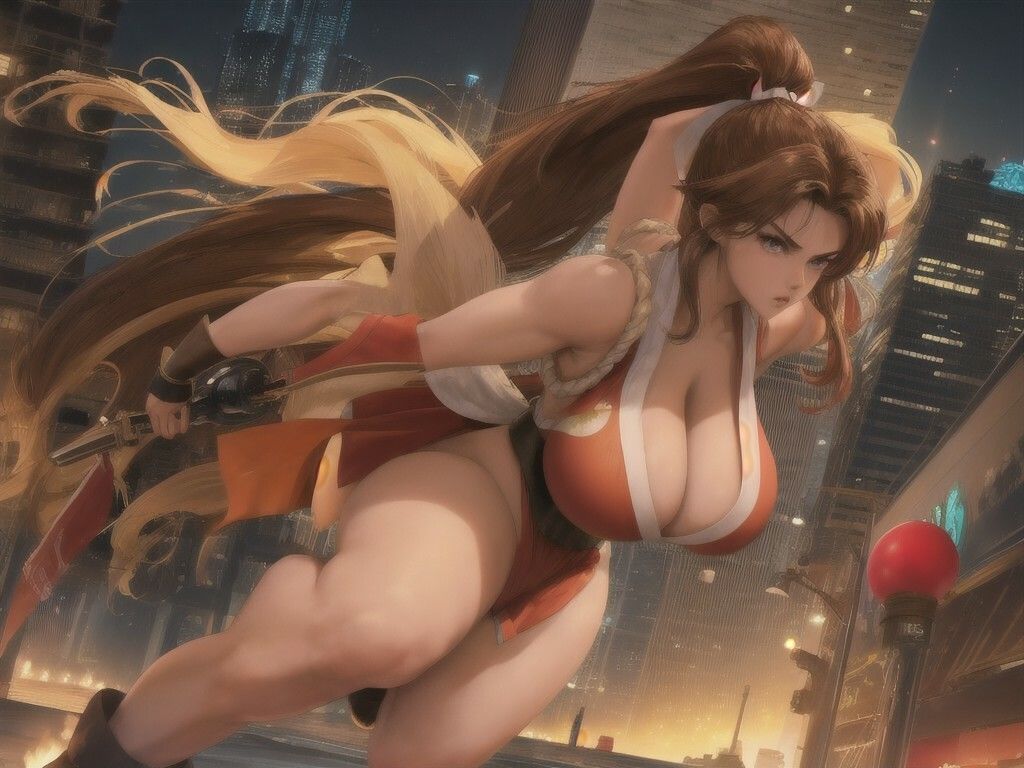格闘娘 F 第1章 〜見参〜 サンプル1ページ目