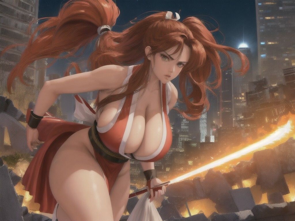 格闘娘 F 第1章 〜見参〜 サンプル3ページ目