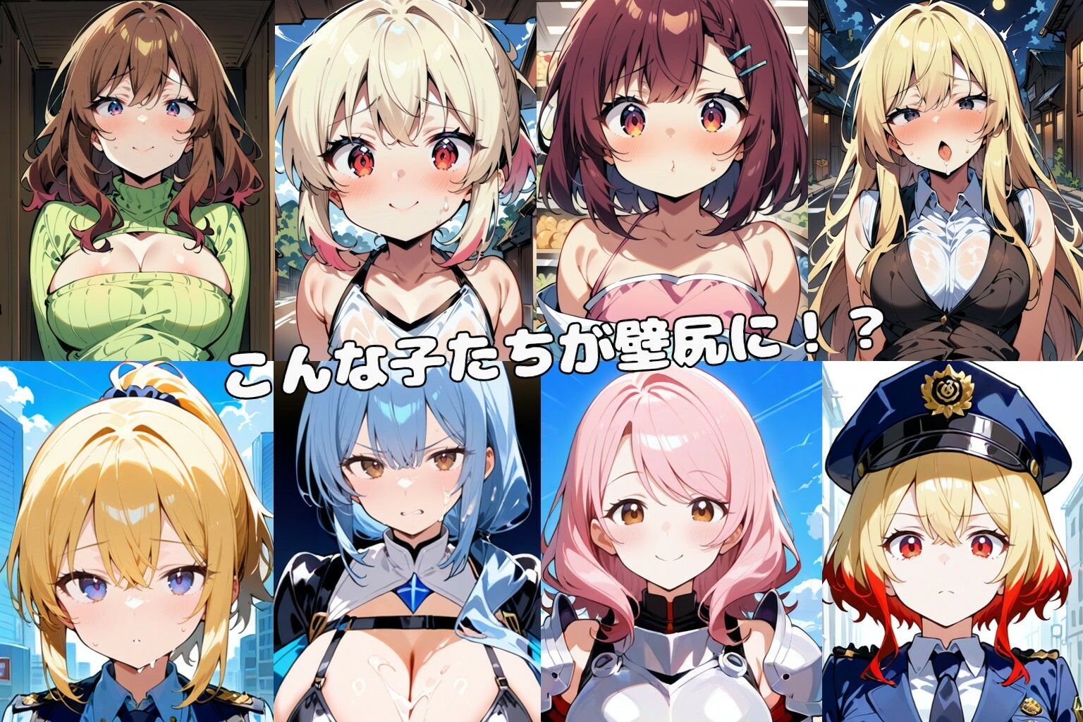 壁尻のある風景11 サンプル1ページ目