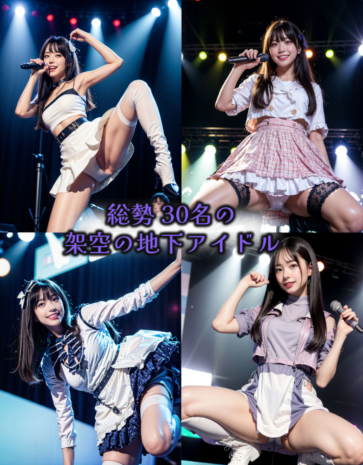 地下アイドル過激営業CG集 サンプル1ページ目
