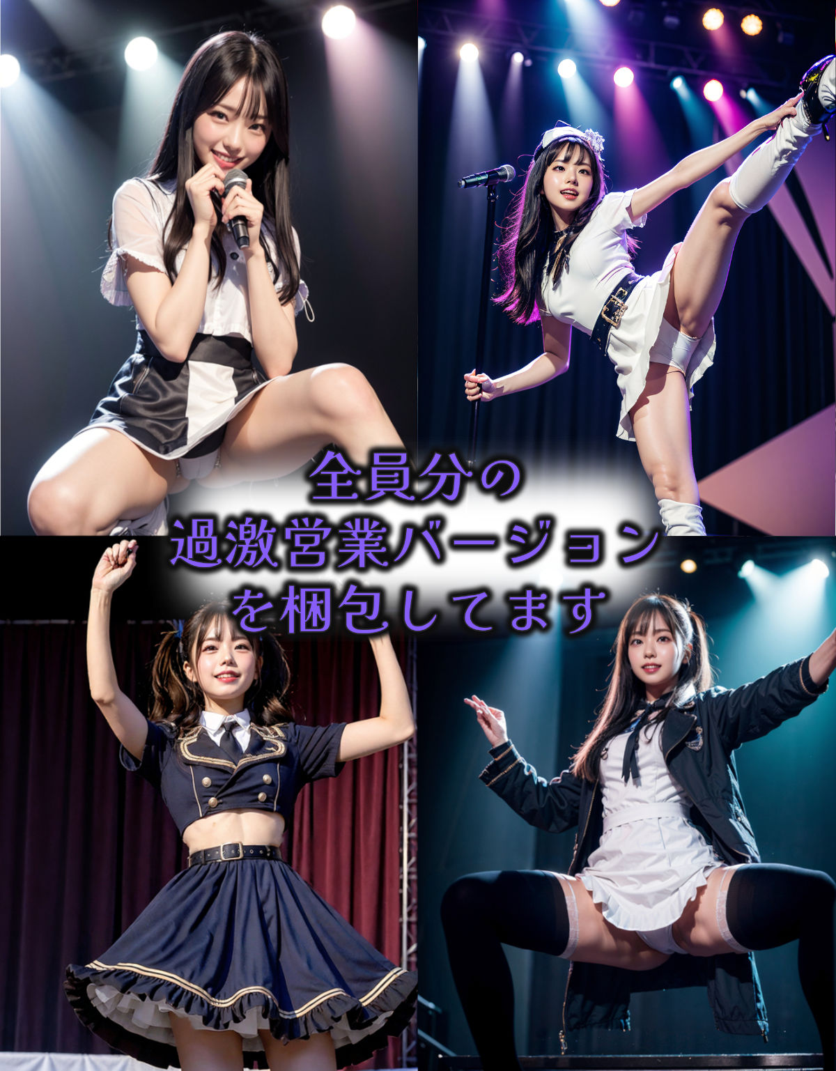 地下アイドル過激営業CG集 サンプル2ページ目