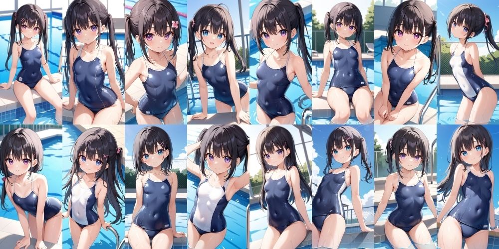 同級生のスクール水着【500枚】 サンプル3ページ目