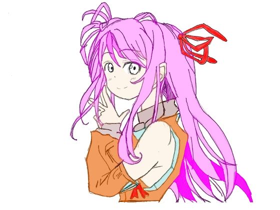同人オマージュイラストシリーズ01 サンプル1ページ目