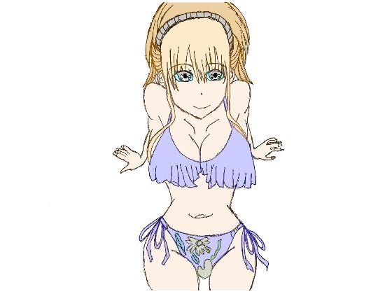 同人オマージュイラストシリーズ01 サンプル2ページ目