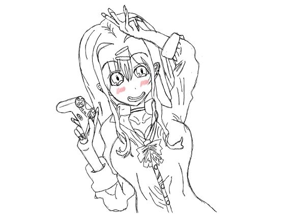 同人オマージュイラストシリーズ01 サンプル4ページ目
