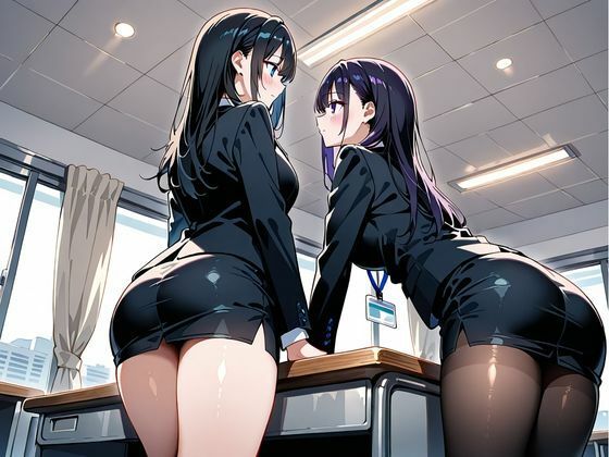 会社の先輩と秘密の関係になる話 サンプル1ページ目