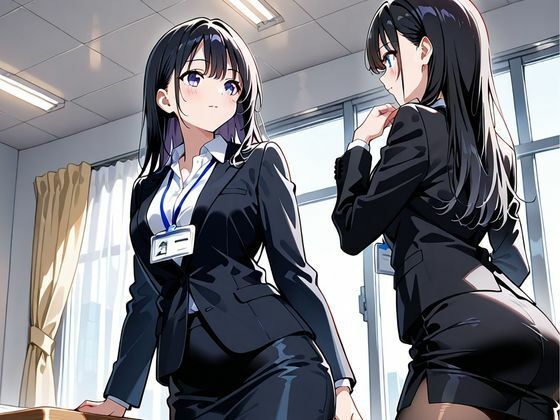 会社の先輩と秘密の関係になる話 サンプル2ページ目