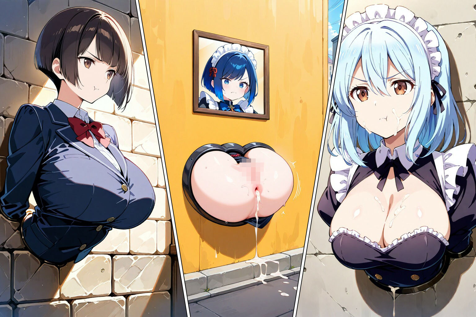 壁尻のある風景12 〜セックスマシーン導入しました〜 サンプル1ページ目