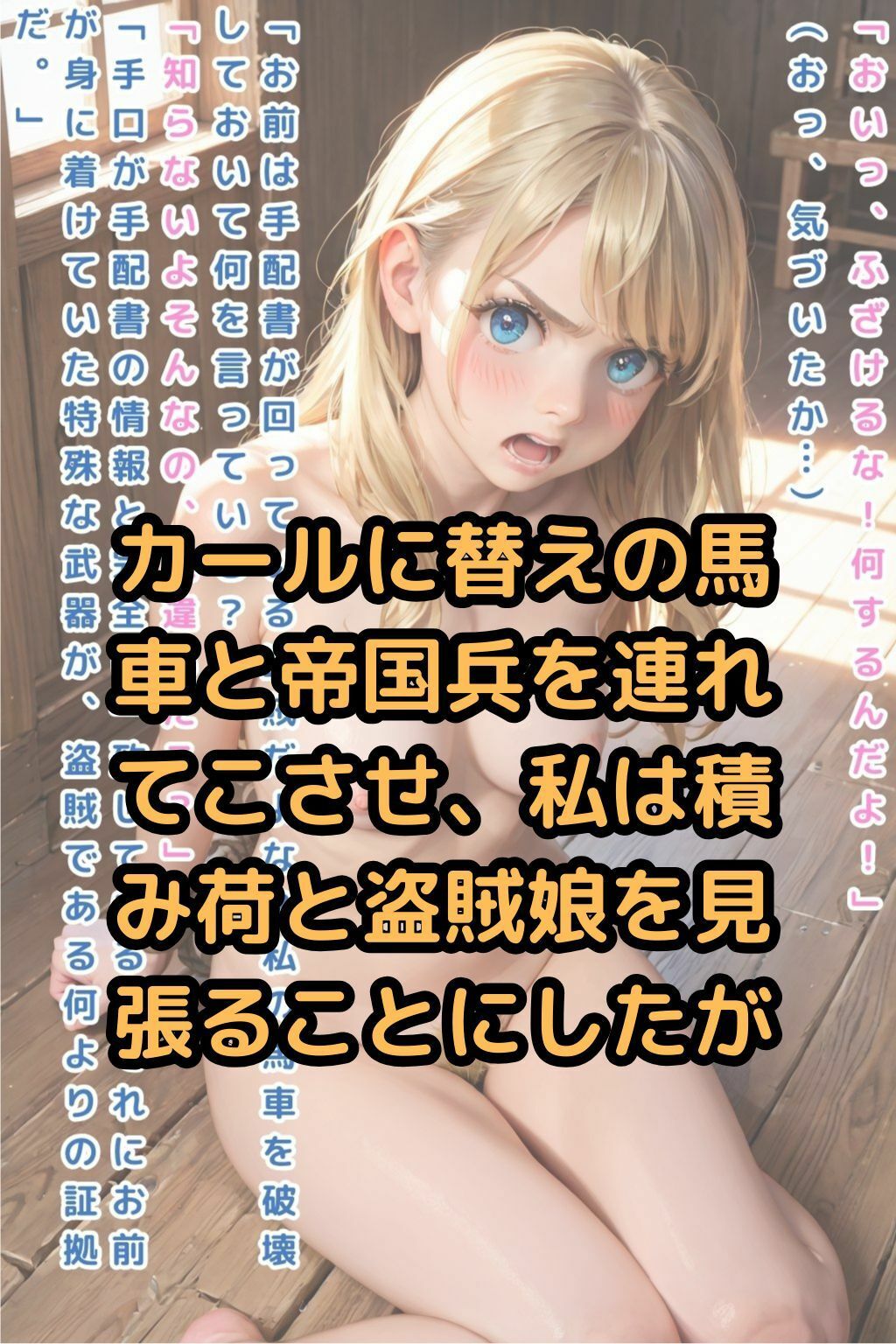 魅惑の盗賊少女〜誘惑の微笑み〜【テキスト付き本編33P】 サンプル6ページ目