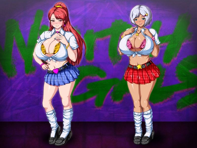 Wギャルビッチプレイ！〜爆乳淫乱痴態汁〜 サンプル1ページ目