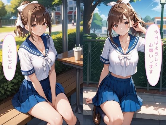 同級生では物足りない美少女J〇が放課後にパパ活！〜王道JK編〜 サンプル2ページ目